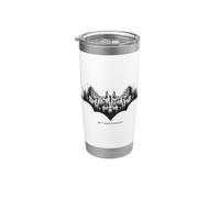 Batman 80th Anniversary Gotham Shield Bicchiere termico in acciaio inox doppia parete