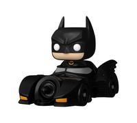 Batman 85th Anniversary Pop Rides Deluxe Vinile Batman W/batmobi 9 Cm Funko