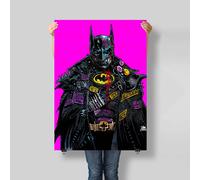 Batman 89 Gigante Muro Poster Artistico Arkham Asylum Gotham Città Joker Harley