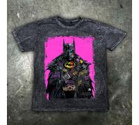 Batman '89 Maglietta Da Uomo Michael Keaton Halloween Arkham Gotham Joker Quinn