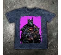 Batman 89' Michael Keaton Uomo T Shirt Halloween Arkham Gotham Joker Quinn