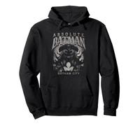 Batman Absolute Gotham City Metal Felpa con Cappuccio