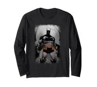 Batman Absolute Grey Silhouette Maglia a Manica