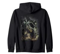 Batman Absolute Hanging Over City Felpa con Cappuccio