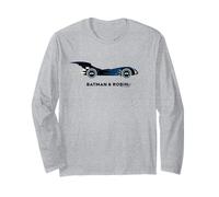 Batman And Robin (1997) The Batmobile Drawing Maglia a Manica