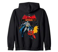 Batman And Robin Ready Felpa con Cappuccio