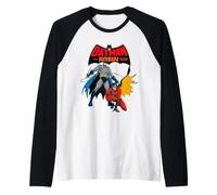 Batman And Robin Ready Maglia con Maniche Raglan