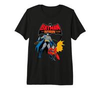 Batman And Robin Ready Maglietta Premium