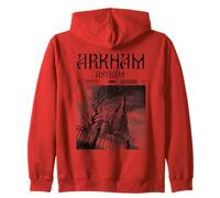 Batman Arkham Asylum Cover Felpa con Cappuccio
