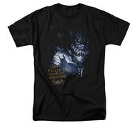 Batman Arkham Asylum Killer Croc Maglietta Uomo DC Comics Licenza Ufficiale