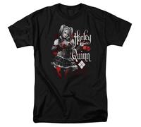 Batman Arkham Cavaliere Harley Quinn Dado Autorizzato T-Shirt