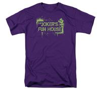 Batman Arkham City Jokers Divertimento Casa DC Comics Autorizzato Adulto T-Shirt