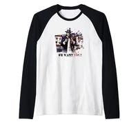 Batman: Arkham City Two-Face We Want You Maglia con Maniche Raglan