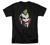 Batman Arkham City Vernice a Spruzzo Sorriso DC Comics Ufficiale Adulto T-Shirt