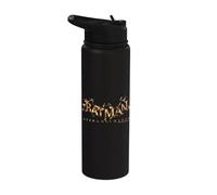 Batman: Arkham Knight Flame Logo Stainless Steel Insulated Water Bottle