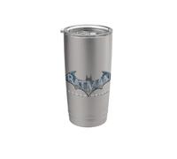 Batman: Arkham Origins Logo Bicchiere termico in acciaio inox doppia parete