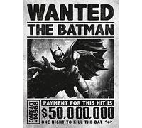 Batman Arkham Origins Wanted, 40 x 50 cm, Tela Stampe, Multicolore