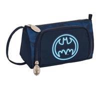 Astuccio per la Scuola con Accessori Batman Legendary Blu Marino 20 x 11 x 8.5 c