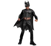 Batman Bambini Deluxe Costume Dc Ragazzi Dark Knight Libro Giorno Supereroe