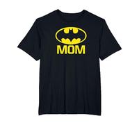 Batman Bat Mom Maglietta, Uomo Taglie Grandi, Nero, 3X Tall