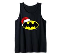 Batman Bat Symbol Christmas Santa Hat Canotta