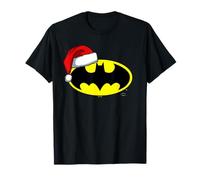 Batman Bat Symbol Christmas Santa Hat Maglietta