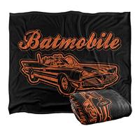 BATMAN Batmobile Coperta super morbida al tatto setoso - 152 x 127 cm