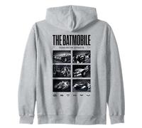 Batman Batmobiles Live Shots Felpa con Cappuccio