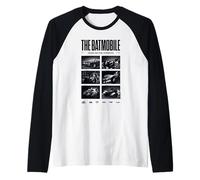 Batman Batmobiles Live Shots Maglia con Maniche Raglan