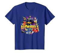 Batman Batwheels Characters Team Maglietta, Bambini, Blu Reale, 4 Anni