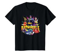 Batman Batwheels Characters Team Maglietta, Bambini, Nero, 6 Anni