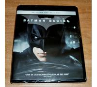 BATMAN BEGINS 4K UHD+BLU-RAY NUOVO SIGILLATO AZIONE AVVENTURE (NON APERTO)