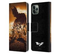 BATMAN BEGINS GRAFICA CUSTODIA COVER A PORTAFOGLIO PER APPLE iPHONE TELEFONI