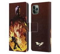 BATMAN BEGINS GRAFICA CUSTODIA COVER A PORTAFOGLIO PER APPLE iPHONE TELEFONI