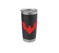 Batman Beyond Beyond Bat Logo Bicchiere termico in acciaio inox doppia parete