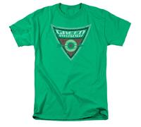 Batman Brave And The Bold Verde Freccia Scudo Adulti T-Shirt