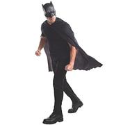 BATMAN CAPE WITH MASK - FANCY DRESS NUOVO