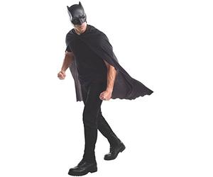 BATMAN CAPE WITH MASK - FANCY DRESS NUOVO
