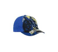 BATMAN Cappello da Baseball per Bambini e Ragazzi, Visiera con Grafica, Blu e Nero (IT, Numero, 54, Blu)