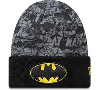 Batman - Cappello in maglia con polsino nero