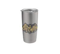 Batman Classic TV Series Show Logo Bicchiere termico in acciaio inox doppia parete
