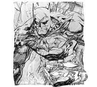 BATMAN Copriletto Silky Touch super morbido 152 x 127 cm