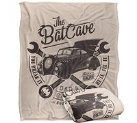 BATMAN Copriletto Silky Touch super morbido 152 x 127 cm