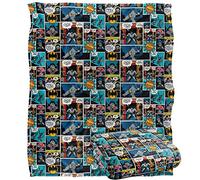 BATMAN Copriletto Silky Touch super morbido 152 x 127 cm