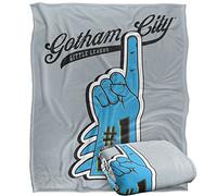 BATMAN Copriletto Silky Touch super morbido 152 x 127 cm