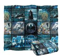 BATMAN Copriletto Silky Touch super morbido 152 x 127 cm