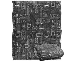 BATMAN Copriletto Silky Touch super morbido 152 x 127 cm