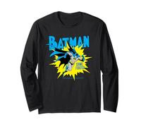 Batman Crime Fighter Eroe Icona Vintage Comic Pannello Maglia a Manica