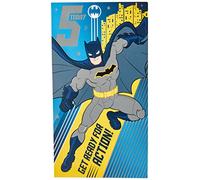 Batman Danilo DC 5° compleanno - 5 Today Get Ready for Action!, Multi, 23 x 12,7 cm
