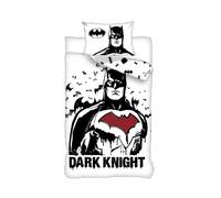 Batman Dark Knight Biancheria Da Letto, 80 X 80 Cm + 135 X 200 Cm